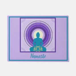 Felpudo Namaste Buddha Meditación Yoga Bienvenida Espiritu