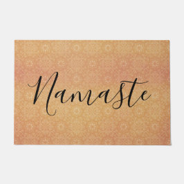 Felpudo Namaste Indian Summer Mandala Copper