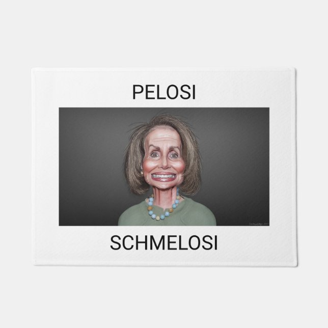 Felpudo Nancy Pelosi Schmelosi (Anverso)