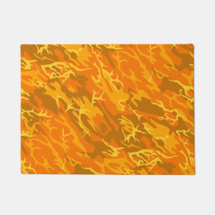 Felpudo Naranja Camo