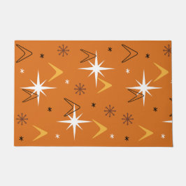 Felpudo Naranja de las estrellas de Boomerangs de los años