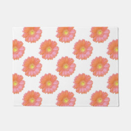Felpudo Naranja gerbera daisy