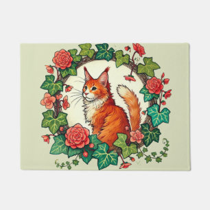 Felpudo Naranja Ginger Maine Coon Cat