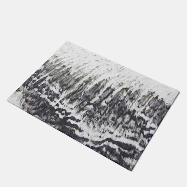 Felpudo Naturaleza abstracta - Desenfoque de la playa 2 (Angular)