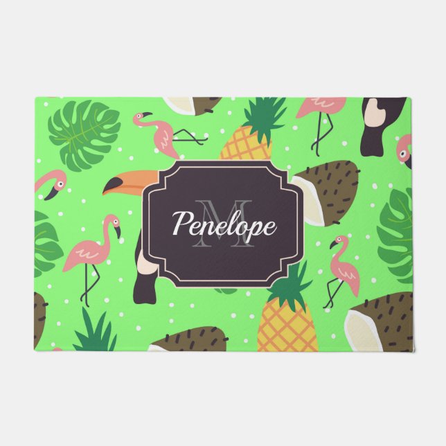 Felpudo Naturaleza tropical (Anverso)