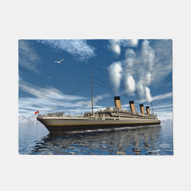 Felpudo Nave titánica - 3D render.j (Anverso)