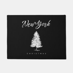 Felpudo Navidad en Nueva York