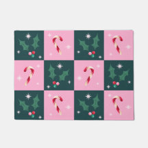 Navidad Ivy, Candy Cane con tablero de ajedrez