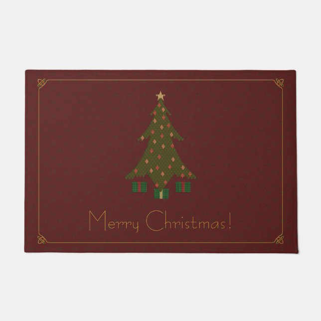 Felpudo Navidades acolchados Doormat (Anverso)