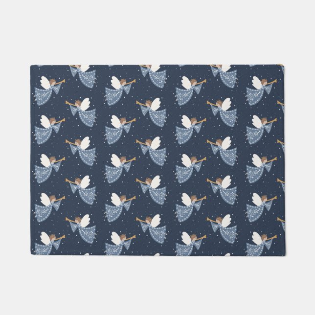 Felpudo Navidades Ángel Paz en Festividad de la Tierra (Anverso)