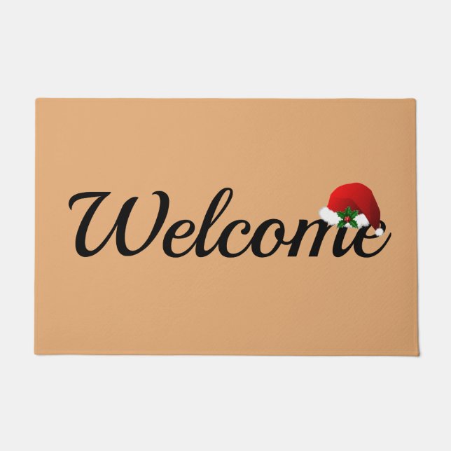 Felpudo Navidades Bienvenidos Doormat (Anverso)