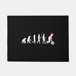 Felpudo Navidades BMX Bikers Evolution Art Gift Ideas