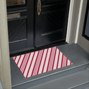Felpudo Navidades Candy Cane Stripe