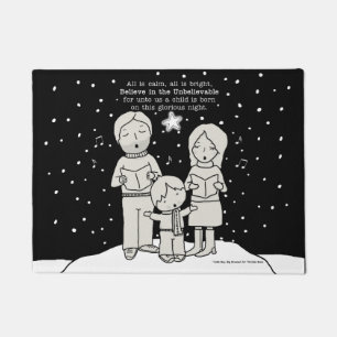 Felpudo Navidades Caroling