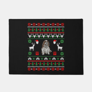 Felpudo Navidades Cavalier King Charles