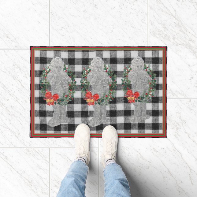 Felpudo Navidades Cherub Angel Doormat Bienvenida (Interior)