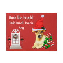 Navidades Cute Jack Russell Terrier