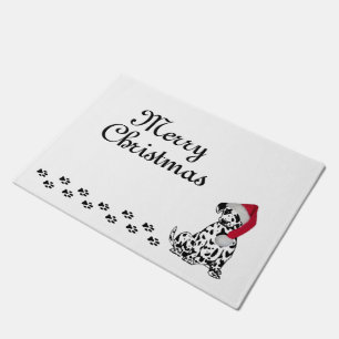 Felpudo Navidades Dalmatian