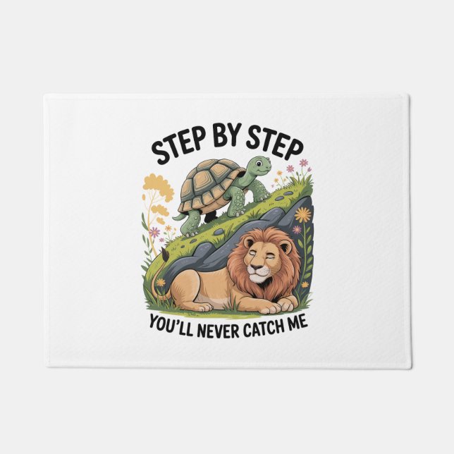 Felpudo Navidades de acuarela (Anverso)