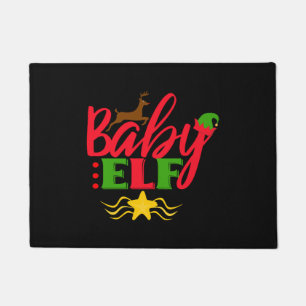 Felpudo Navidades de Baby Elf