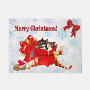 Felpudo Navidades de Chihuahua Doormat