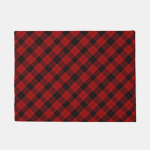 Felpudo Navidades de control Red Buffalo Plaid