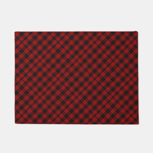 Felpudo Navidades de control Red Buffalo Plaid
