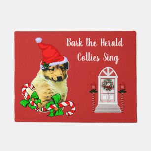 Felpudo Navidades de Culie Collie Puppy