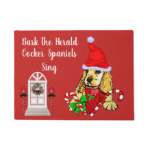 Navidades de Cute Cocker Spaniel Puppy