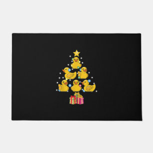 Felpudo Navidades de Duckie Quack, Árbol de Navidad de Duc