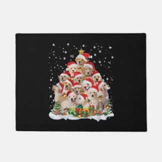 Felpudo Navidades de Golden Retriever Premium