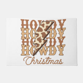 Felpudo Navidades de Howdy Howdy, gorra de Cowboy