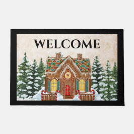 Felpudo Navidades de la casa Gingerbread Doormat Doorat