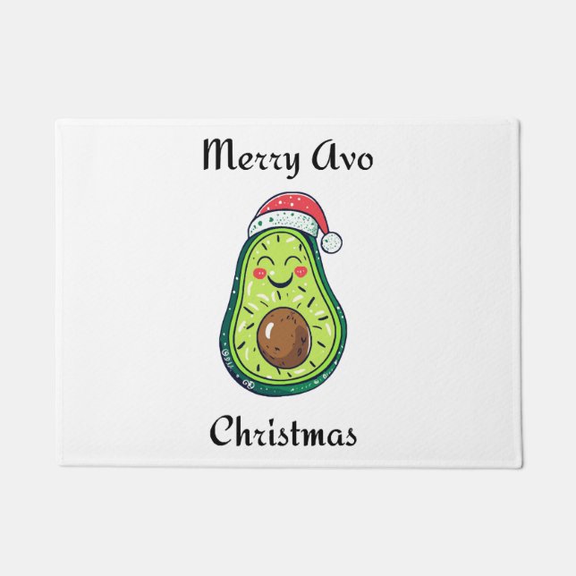 Felpudo Navidades de Merry Avo (Anverso)
