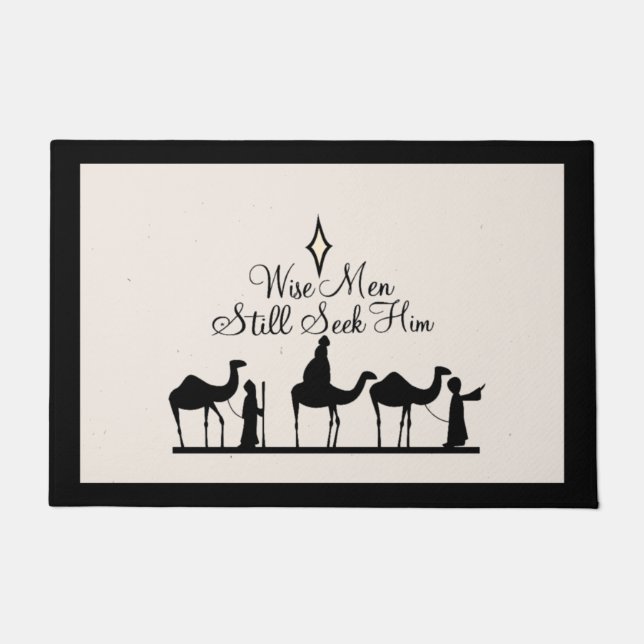 Felpudo Navidades de Natividad Doormat Door Mat (Anverso)