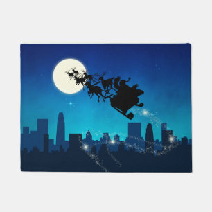 Felpudo Navidades de Santa Claus Sleigh