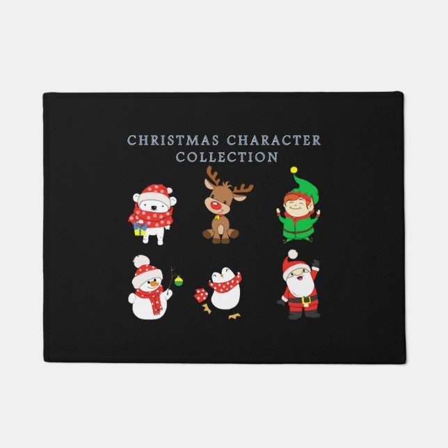 Felpudo Navidades de Tee de la colección Caracteres de Nav (Anverso)
