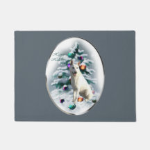 Navidades del Pastor Alemán Blanco