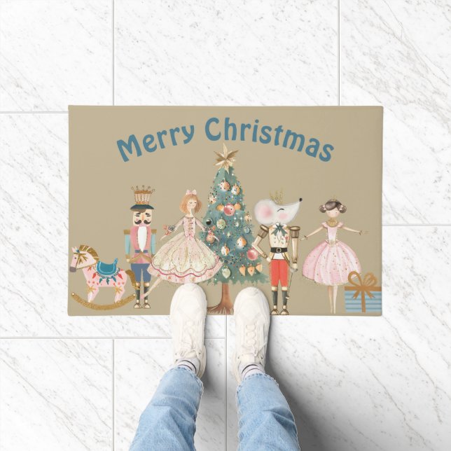 Felpudo Navidades del tema de los pedófilos Doormat (Interior)