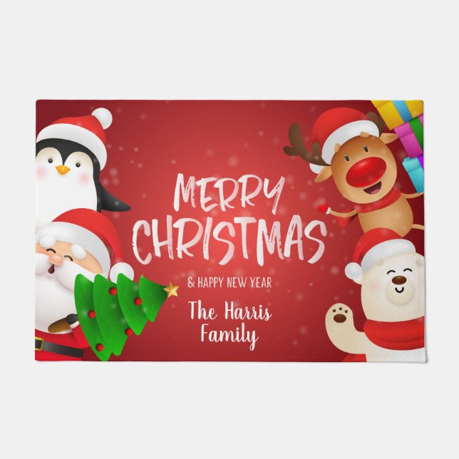 Felpudo Navidades Doormat (Anverso)