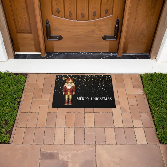 Felpudo Navidades Doormat-Nutcracker (Exterior)