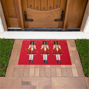 Felpudo Navidades Doormat-Nutcracker