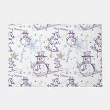 Navidades Elementos Esbozo de Snowman