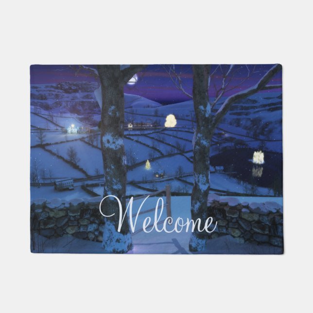 Felpudo Navidades en Glen Doormat (Anverso)