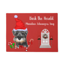 Navidades en miniatura de Schnauzer