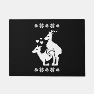 Felpudo Navidades feos de Feliz Navidad