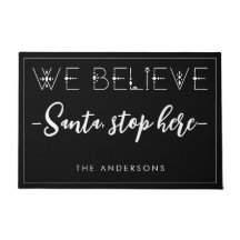 Navidades feriados creemos que Santa Stop aquí