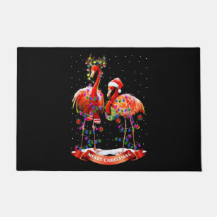 Felpudo Navidades Flamingos Classic