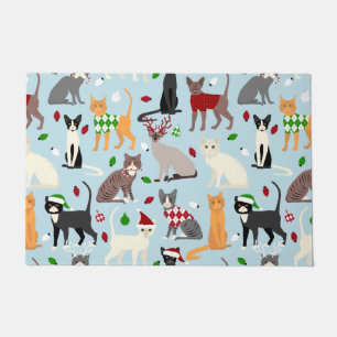 Felpudo Navidades Gats Doormat