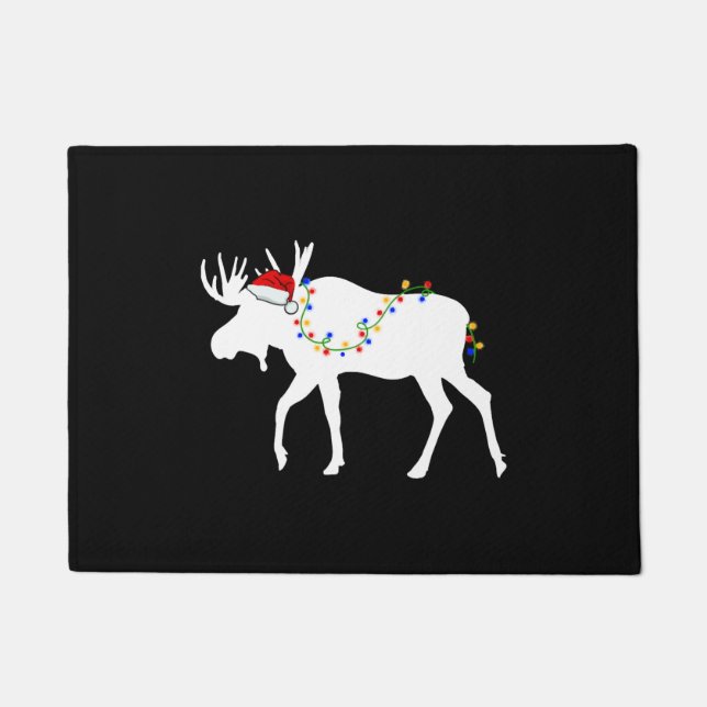 Felpudo Navidades Moose (Anverso)